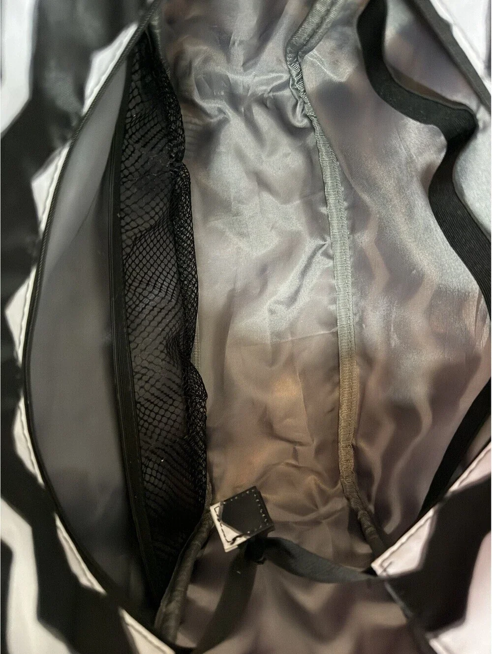 Thirty One True Beauty Bag In Black Chevron Makeup Organizer Monogram K READ